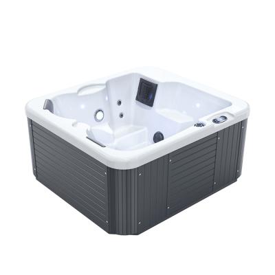 China Modern hot sale 3 person balboa control system whirlpool hot tubs outdoor hydraulic spa tubs for sale