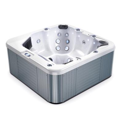 China 6 Pers Spa Hot Tub Freestanding Cheap Outdoor Whirlpool Massage Bathtub for sale