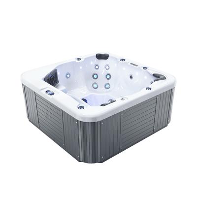 China Low Price Modern Good Quality 6 People High Quality Massage Spa Outdoor Hot Tub for sale