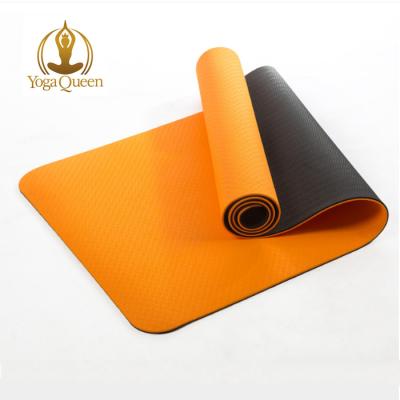 China Tape Free Latex TPE/NBR/NR/EVA/PVC Yoga Mat / Anti Slip Yoga Mat for sale