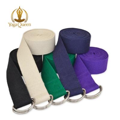 China Wholesale Custom Fitness Cotton Pilates Yoga Stretch Elastic Strap Adjustable For Physiotherapy And Daily Fitness for sale