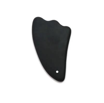 China Whitening Small Cheap Black Gua Sha Board Massage Gua Sha Massage For Face for sale