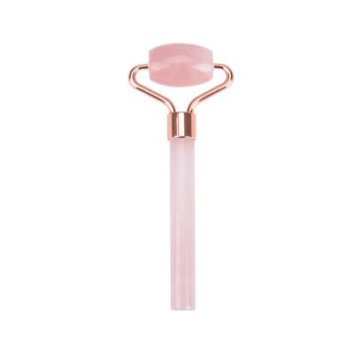 China 2023 new trend handheld single head portable eye massager jade whitening rose quartz eye roller for sale