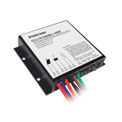 China Lighting Controller Kit Putian CLL12/2408LI-40W High Quality Solar Light Battery Charge Controller for sale