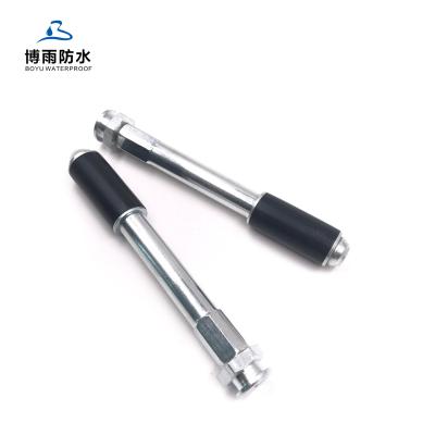 China Building Coating M8 Flat Head Nipple Steel Injection Packers 16*120mm for sale