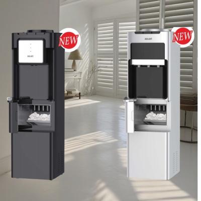 China High Capacity Standing Water Dispenser with Bullet and Nugget Ice Maker Customizable for sale