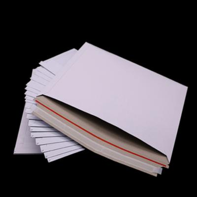 China DHL Express Cardboard Self Seal Cardboard Mailing Bag Document Rigid Paper Mailers Custom Printed Business Envelope Fedex for sale