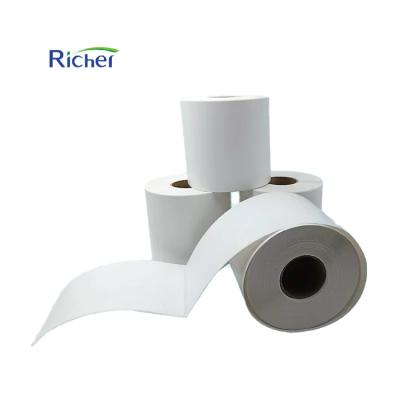 China Waterproof Thermal Continuous Thermal Label Paper Sticker Roll for sale