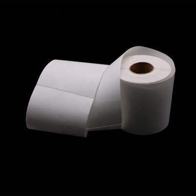 China Waterproof Custom Strong Adhesive Thermal Sticker Paper Adhesive Label for sale