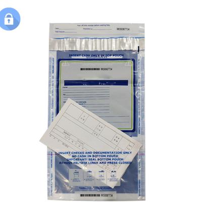 China Plastic Bag Is Wholesale Biodegradable And Impermeable Waterproof Plastic Cash Recoverable Plastic Tamper Proof Dust Prevention China Envelopes Security Bags for sale