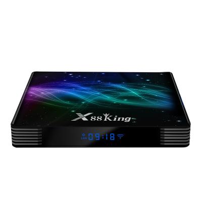 China Android 9.0 X88 King 4GB 128G Amlogic S922X TV Box Dual Wifi BT5.0 1000M 4K Android 9.0 Netflix Youtube 4K Media Player Play Store for sale