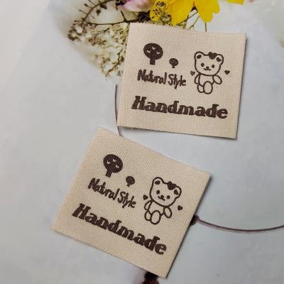 China Custom Washable Premium Soft Woven Labels With Your Logo , Cheap Apparel Labels Woven Custom Labels And Custom Woven for sale