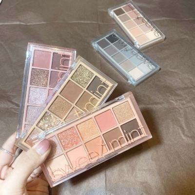 China Wholesale Waterproof Your Own Customized Private Label DIY Eyeshadow DIY Coloring Multicolor Eyeshadow Top for sale