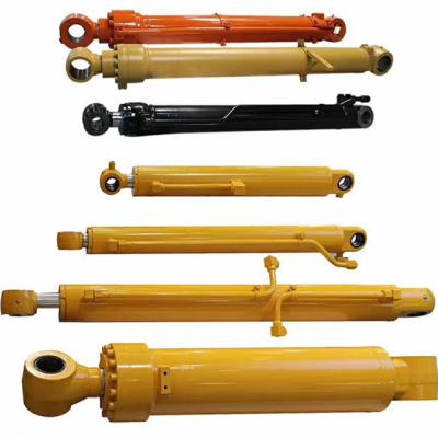 China Stable Quality Excavator Hydraulic Cylinder , Digging Boom / Bucket 20 Ton Equipment Cylinder for sale