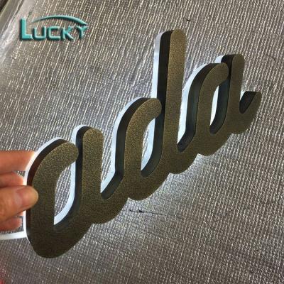 China Buildings wholesale price custom LED backlit channel letters used for store or supermarket or amusement park led sign for advertising for sale