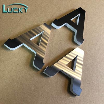 China Buildings Hotel 3d Sign PVC Letters Outdoor Decorative Metal Face PVC Letters for sale