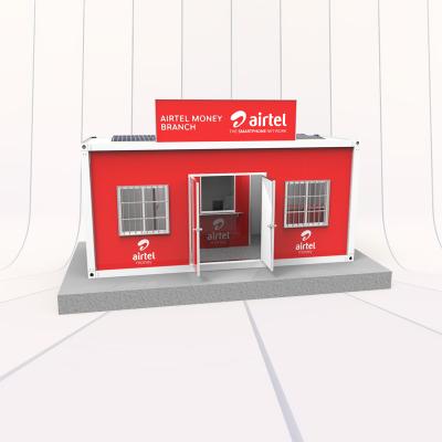 China Modern Prefab Container Office For Telecom Company Service Room for sale