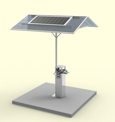 China Commercial Solar Phone Charging Station for sale