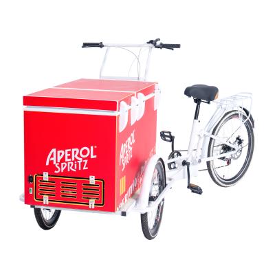 China Street Vending Beverage Tricycle Cart Outdoor Vending Cart for sale