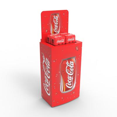 China Automatic Beverage Group Durable Cold Pack Across Promotion Display Table Counter for sale