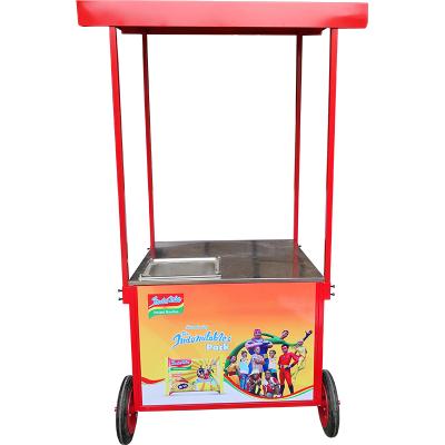 China Indomie Commercial Food Vending Catering Cart for sale