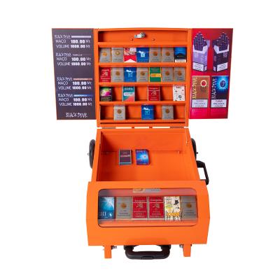 China Environmental Friendly Cigarette Vending Cart Box for sale