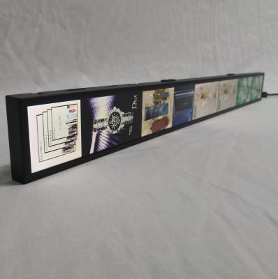 China Store 23.1inch Indoor Advertising Stretch Bar LCD Shelf Screen Display for sale