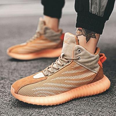 China 2022 Fashion Lace Up Casual Shoes Men Base 500 Woven Breathable Sports Coconut Shoes Men for sale