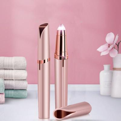 China Mini Pink ABS Eyebrow Razor Trimmer 17.7*10.5*3.5cm For Cosmetic for sale