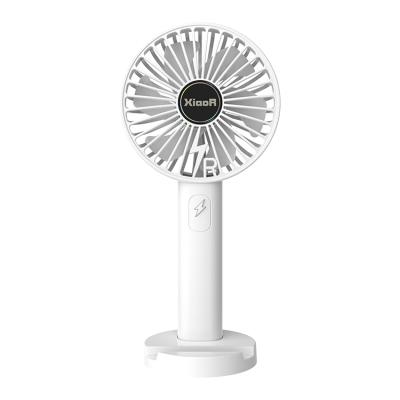 China Durable Portable Electric Summer High Efficiency Battery Charging Air Cooling USB Mini Brushless Handheld Fan For for sale