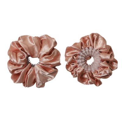 China New Fashion Hair Decoration Women Hair Accessories Satin Hair Elastic Popular Headwear Holder Plastic Nest Shape Geometric Hair Claw Scrunchies for sale