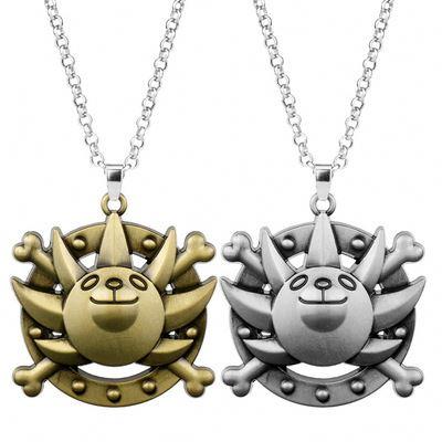 China CLASSIC Anime Wanli Sunshine Logo Pendant Necklace Personality Retro One-piece Sweater Chain for sale