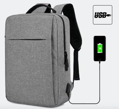 China With USB Laptop Backpack With USB Charging Port, Anti Theft Water Resistant College School Bookbag for sale