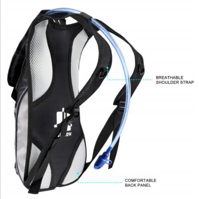 China Hydration Pack Waterproof Water Backpack Custom Logo , Cheap Hydration Backpack for sale