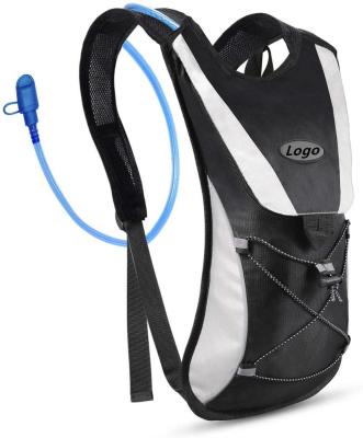 China Waterproof Hydration Pack Water Backpack With Water Bladder 2L BPA Free Hydration for sale