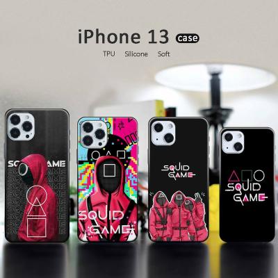 China Newest Design Korean Tv Game Shockproof Squid Shockproof Premium Tpu Mobile Phone Case For iphone 13/12/11 pro Max Cover For iphone 13 Case for sale