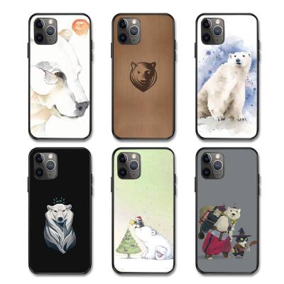 China Anti-drop for iphone 11/12 pro mini 6 7 8 6s max plus case for iphone X XR XS SE 2020 max bear phone cases cover for sale