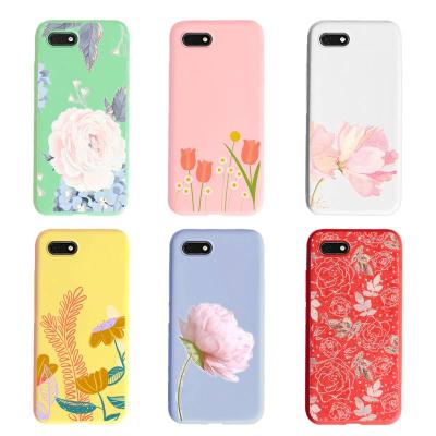 China Anti-drop for iphone 11/12 pro mini 6 7 8 max plus case for iphone X XR XS Max Beautiful Rose Pink Flowers candy colors phone case cover for sale