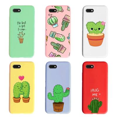 China Anti-drop For iphone 11/12 pro mini 6 7 8 max plus case for iphone X XR XS Max Strong Cactus Candy Colors phone case cover for sale