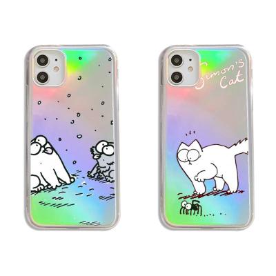 China Anti-drop for iphone 11/12 pro 11Pro/12Pro mini 7 max 8 plus case for Cat Phone Cases Cover iphone X XR Simon for sale