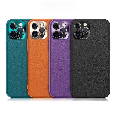 China 2022 Newest Design Shockproof PC Leather Phone Cases For iPhone 11 Full Protection Cell Phone Case For iPhone XS Max Mobile Cover for sale