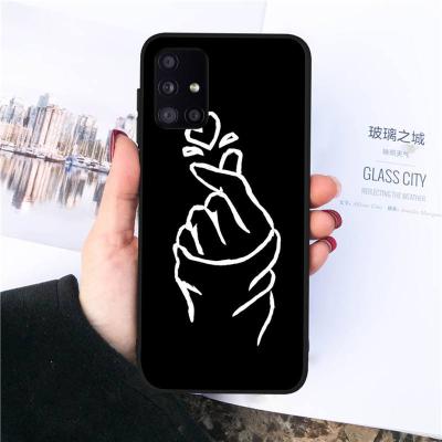 China Aesthetic Anti-drop art phone case for Samsung galaxy s21 s20 Fe note s10 a51 a52 a71 a50 a12 a72 a21s a70 20 10 ultra plus soft TPU funda for sale