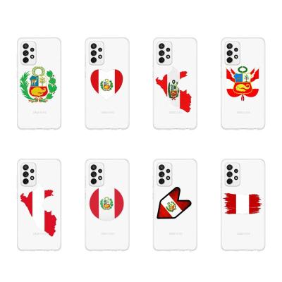 China Anti-drop for samsung a51/a71 ultra/lite 5g note 20 fe s20 plus 10 case for samsung galaxy s9 plus a20s peru flag phone cases cover for sale