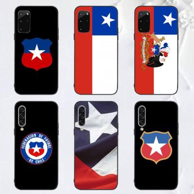 China Anti-drop For Samsung A32/A52 M02S/M31S S10 Case For Samsung Galaxy A12 S21 Note 20 Ultra Chilean Flag Phone Case Cover for sale