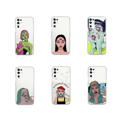 China Anti-drop For Honor 20/30/9X Pro Case For Honor V40 30S Aesthetic Devil Woman Girl Phone Cases Cover for sale