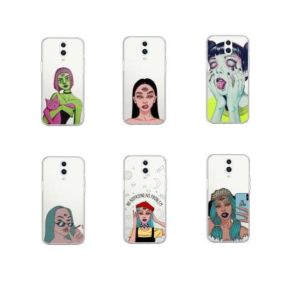 China Anti-drop For OPPO A9/A52 A5/A72 A32/A55 A11X R17 Case For OPPO Reno 4/3 pro se Aesthetic Devil Woman Girl Phone Cases Covers for sale