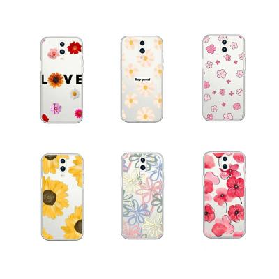 China Anti-drop For OPPO A9/A52 A5/A72 A32/A55 A11X R17 Case For OPPO Reno 4/3 pro se Beautiful Daisy Flower Art Phone Cases Cover for sale