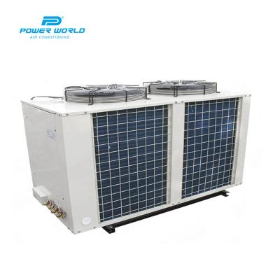 China Hotels POWER WORLD VRF Indoor Air Handler Unit For Discharge Condensing Unit for sale