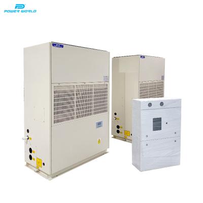 China Hotels POWER WORLD 100tr Water Cooled Packaged Air Conditioner 30 Ton Refrigeration Package Unit for sale