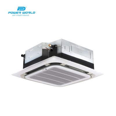 China Hotels POWER WORLD Water Cooled Ceiling Mounted Cassette Fan Coil Unit For HVAC System for sale